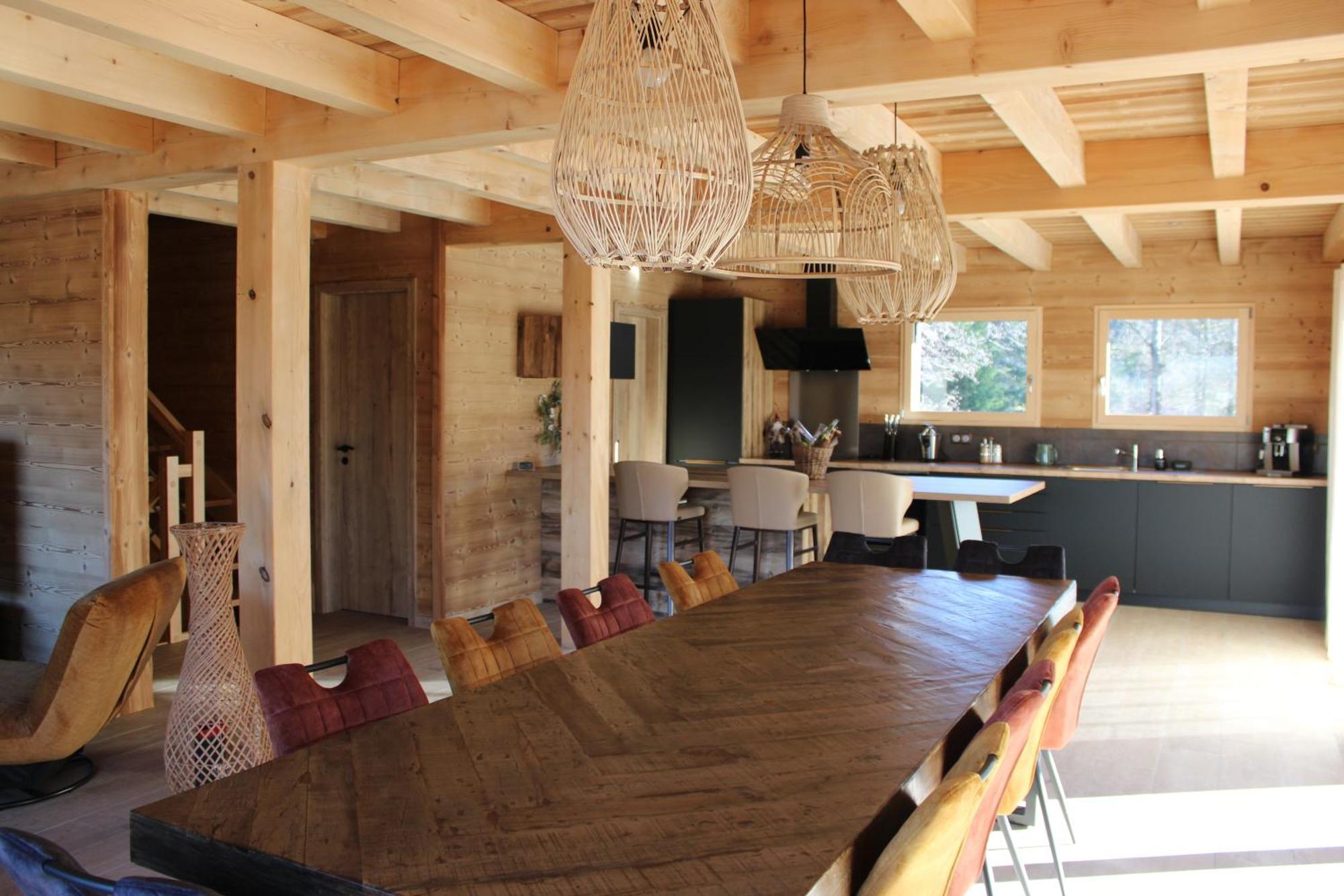 Chalet L'Oseraie, Location Touristique Spa 4 Etoiles Au Coeur Des Vosges Le Saulcy Eksteriør bilde