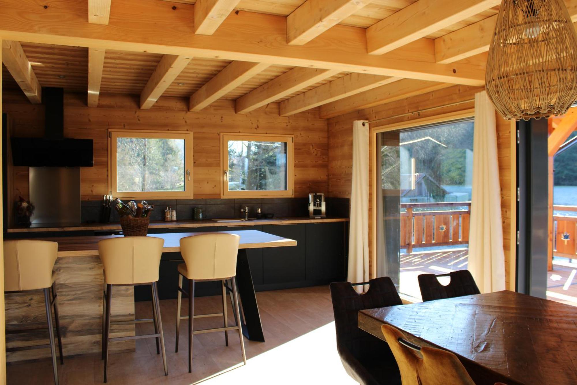 Chalet L'Oseraie, Location Touristique Spa 4 Etoiles Au Coeur Des Vosges Le Saulcy Eksteriør bilde