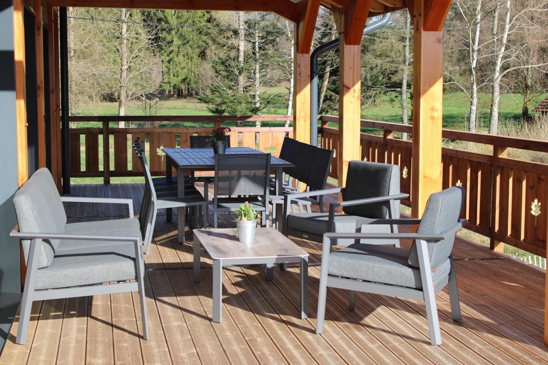 Chalet L'Oseraie, Location Touristique Spa 4 Etoiles Au Coeur Des Vosges Le Saulcy Eksteriør bilde