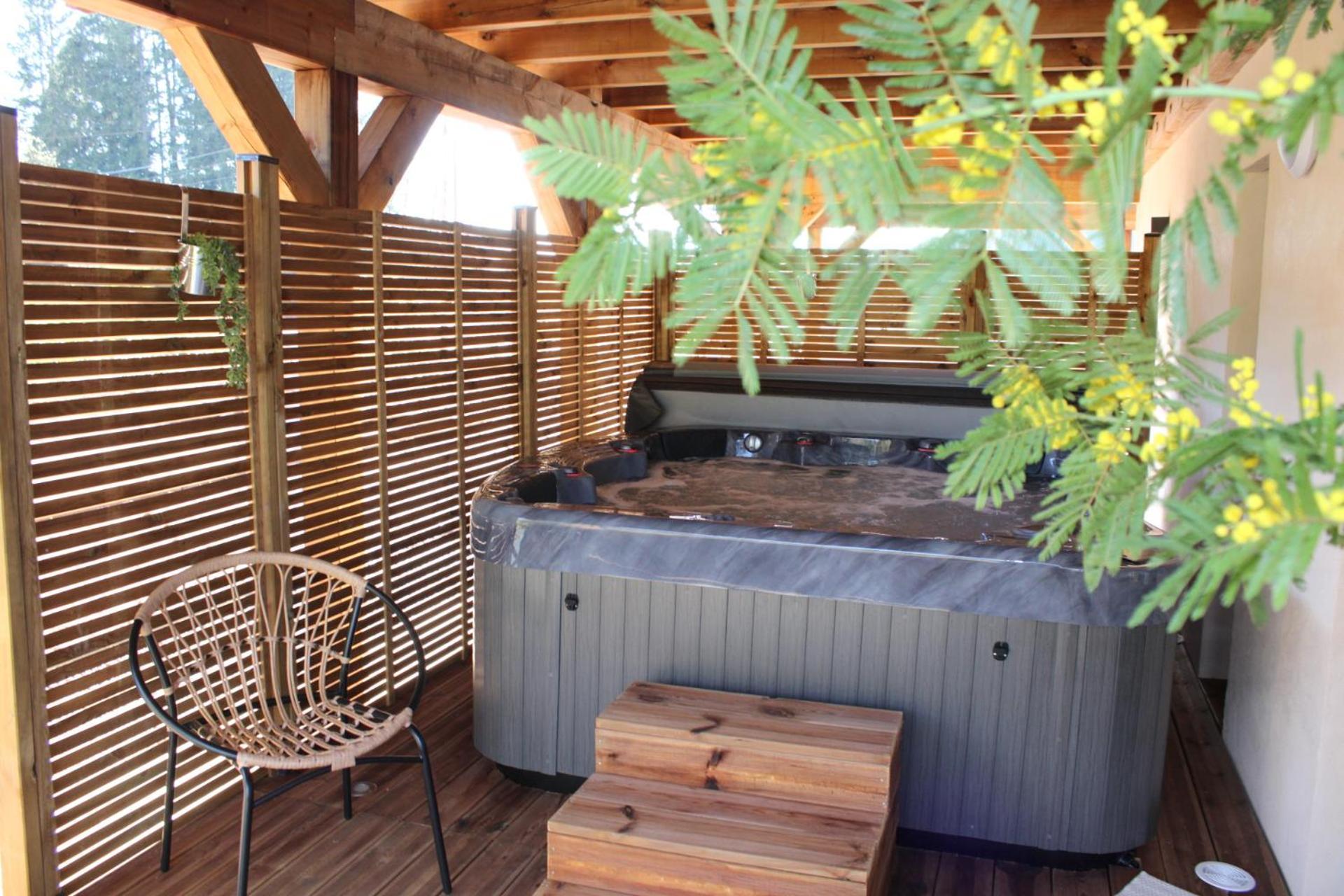 Chalet L'Oseraie, Location Touristique Spa 4 Etoiles Au Coeur Des Vosges Le Saulcy Eksteriør bilde