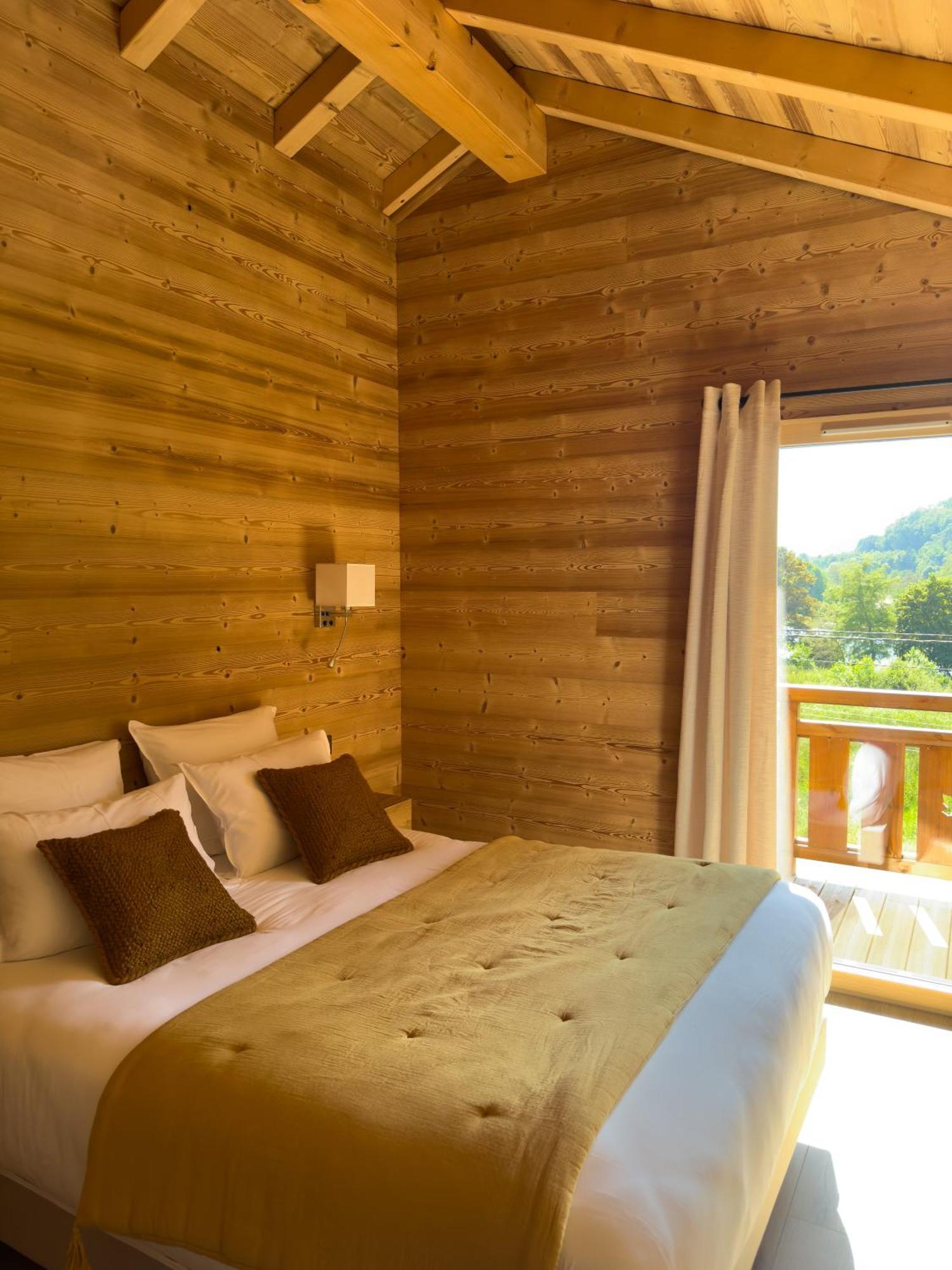 Chalet L'Oseraie, Location Touristique Spa 4 Etoiles Au Coeur Des Vosges Le Saulcy Eksteriør bilde